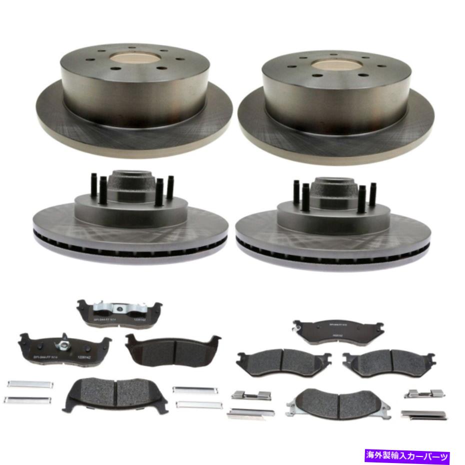 brake disc rotor KIT-210513-1735レイベスト4輪セットブレーキディスクとパッドキットの前後 KIT-210513-1735 Raybestos 4-Wheel Set Brake Disc and Pad Kits Front & Rear【並行輸入品】