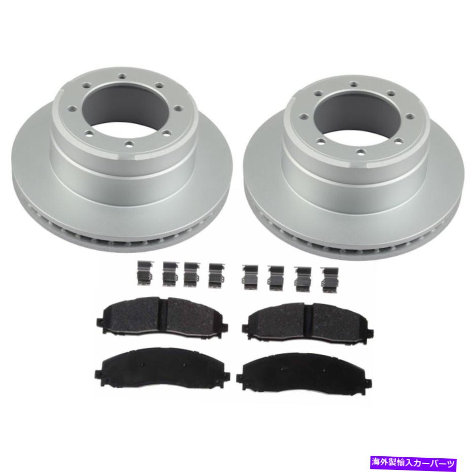 brake disc rotor ブレーキディスクとパッドキット2輪セットリアドライバーと助手席側新しいLH RH Brake Disc and Pad Kits 2-Wheel Set Rear Driver & Passenger Side New LH RH【並行輸入品】