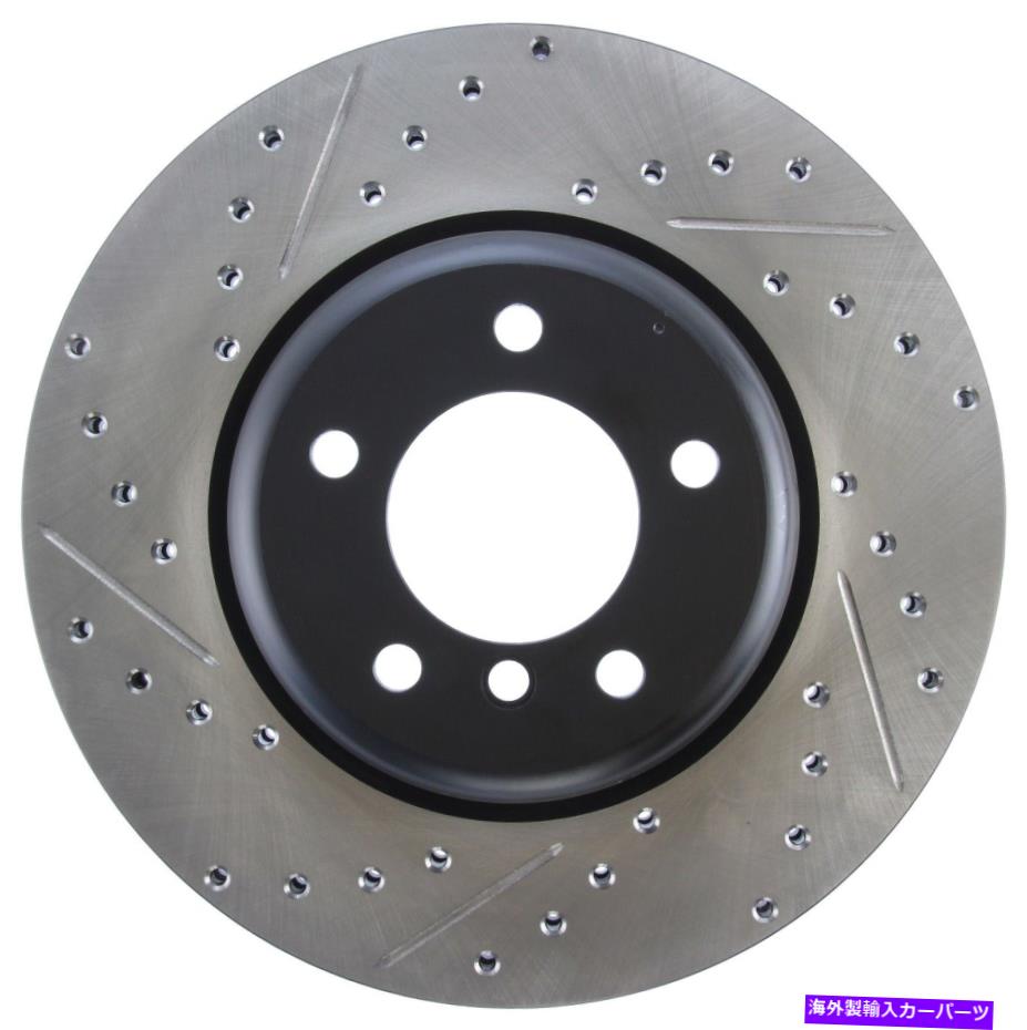 brake disc rotor STOPTECH 127.34104R SELECT SPORT SPORT Cross-drilled and Slotted Disc Brake Rotor StopTech 127.34104R Select Sport Cross-Drilled And Slotted Disc Brake Rotor【並行輸入品】