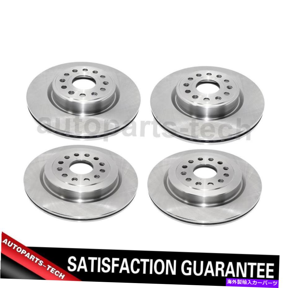 brake disc rotor 4xデュラゴフロントリアディスクブレーキローター用RAM 1500 2019?2019 4x DuraGo Front Rear Disc Brake Rotor For Ram 1500 2019~2019【並行輸入品】