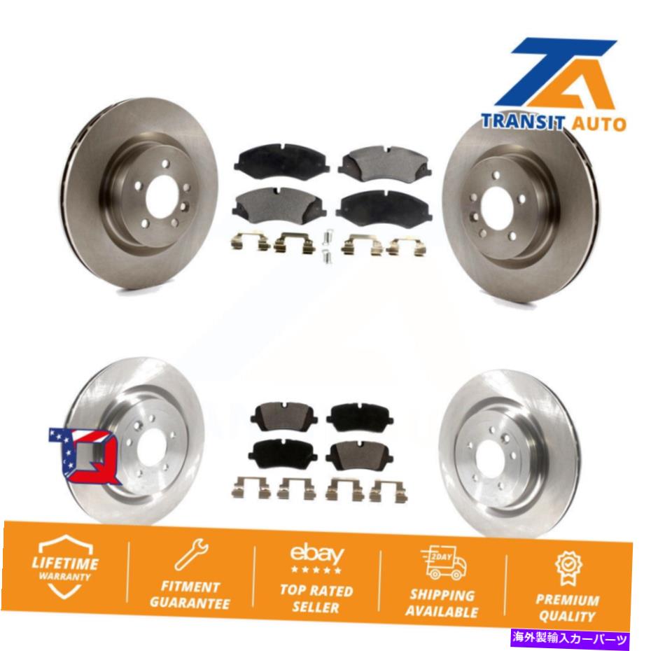 brake disc rotor ランドローバーレンジスポーツ用のフロントリアディスクブレーキローターとセラミックパッドキット Front Rear Disc Brake Rotors And Ceramic Pads Kit For Land Rover Range Sport【並行輸入品】