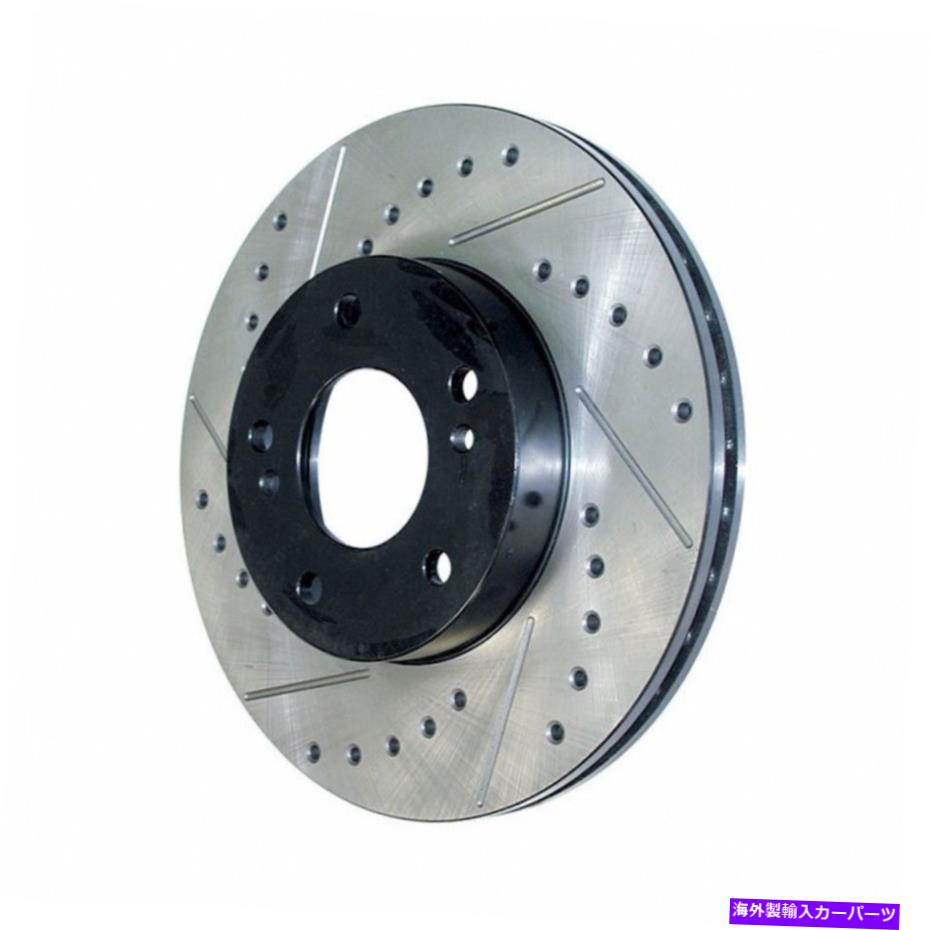 brake disc rotor BMW 328i Xdrive 2013-2016 Brake Rotor Sportスロット＆ドリルのSTOPTECH StopTech For BMW 328i xDrive 2013-2016 Brake Rotor Sport Slotted & Drilled【並行輸入品】