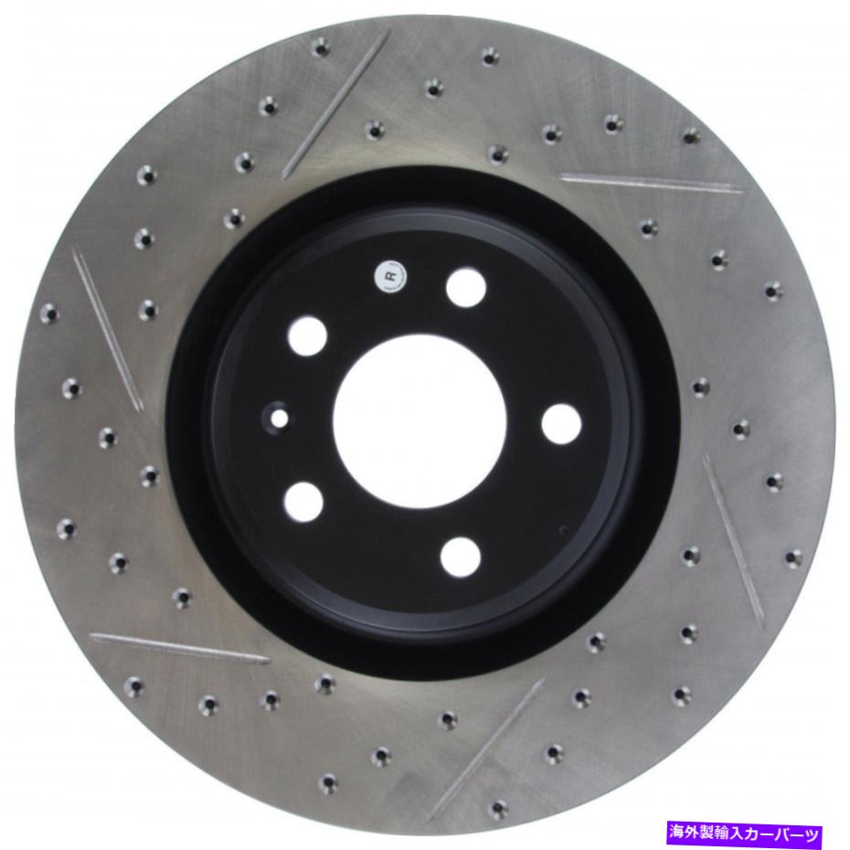 brake disc rotor アウディS5 2012-2017スロット＆ドリルのスポーツブレーキローターのためのSTOPTECH StopTech For Audi S5 2012 - 2017 Slotted & Drilled Sport Brake Rotor【並行輸入品】
