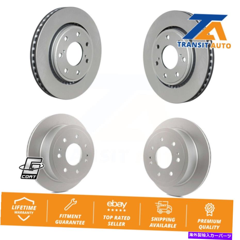 brake disc rotor 2010年から2011年のフロントリアコートディスクブレーキローターキットFord F-150 7ラグホイール Front Rear Coat Disc Brake Rotors Kit For 2010-2011 Ford F-150 With 7 Lug Wheels【並行輸入品】