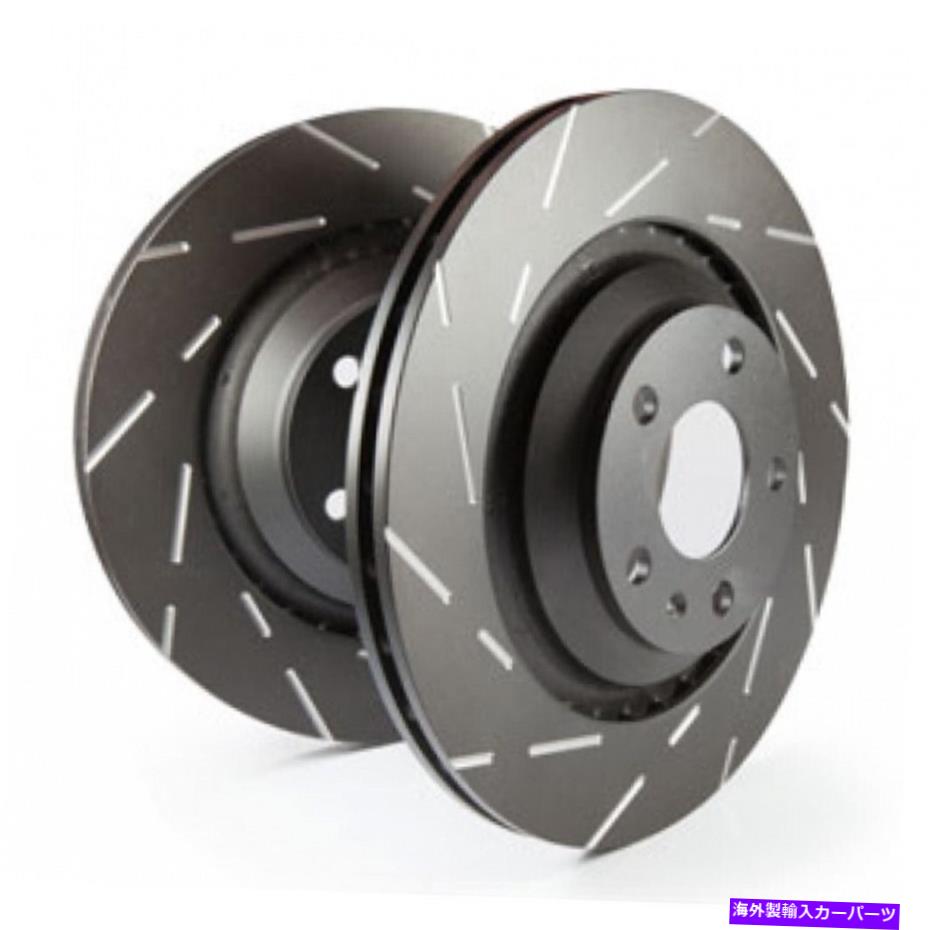 brake disc rotor EBC for Nissan 350Z 2003-2009フロントローター3.5（マニュアル）（brembo）USRスロット EBC For Nissan 350Z 2003-2009 Front Rotors 3.5 (Manual) (Brembo) USR Slotted【並行輸入品】