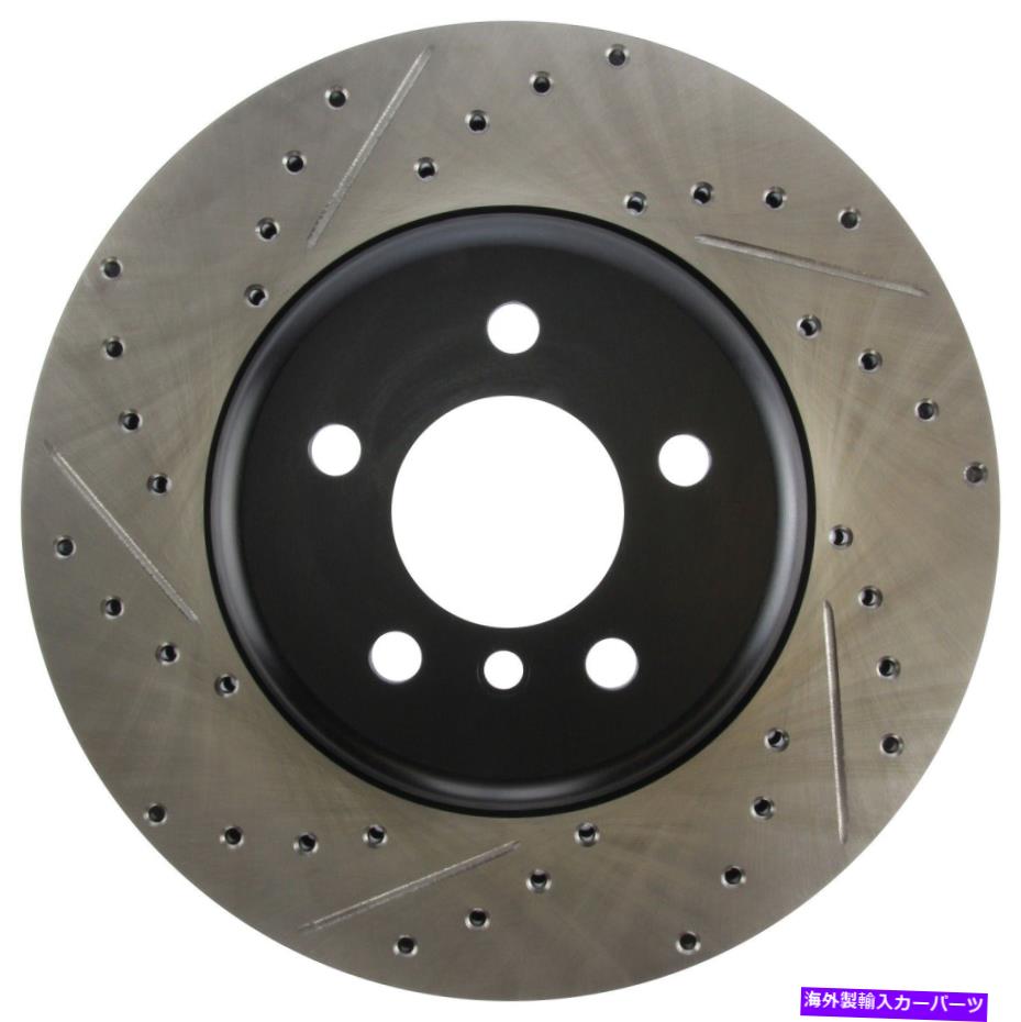brake disc rotor STOPTECH 127.34124R SELECT SPORT SPORT Cross-drilled and Slotted Disc Brake Rotor StopTech 127.34124R Select Sport Cross-Drilled And Slotted Disc Brake Rotor【並行輸入品】