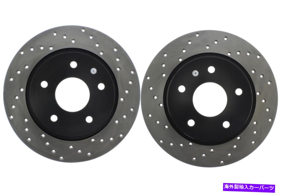brake disc rotor 2008-2016のリアペアディスクブレーキローターChrysler Town＆Country（43986） Rear PAIR Disc Brake Rotor for 2008-2016 Chrysler Town & Country (43986)【並行輸入品】