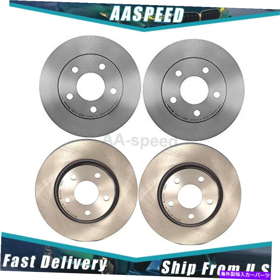 brake disc rotor 2005年から2009年のビュイック4xフロントリアディスクブレーキローターブレンボ For 2005-2009 Buick 4X Front Rear Disc Brake Rotor Brembo【並行輸入品】