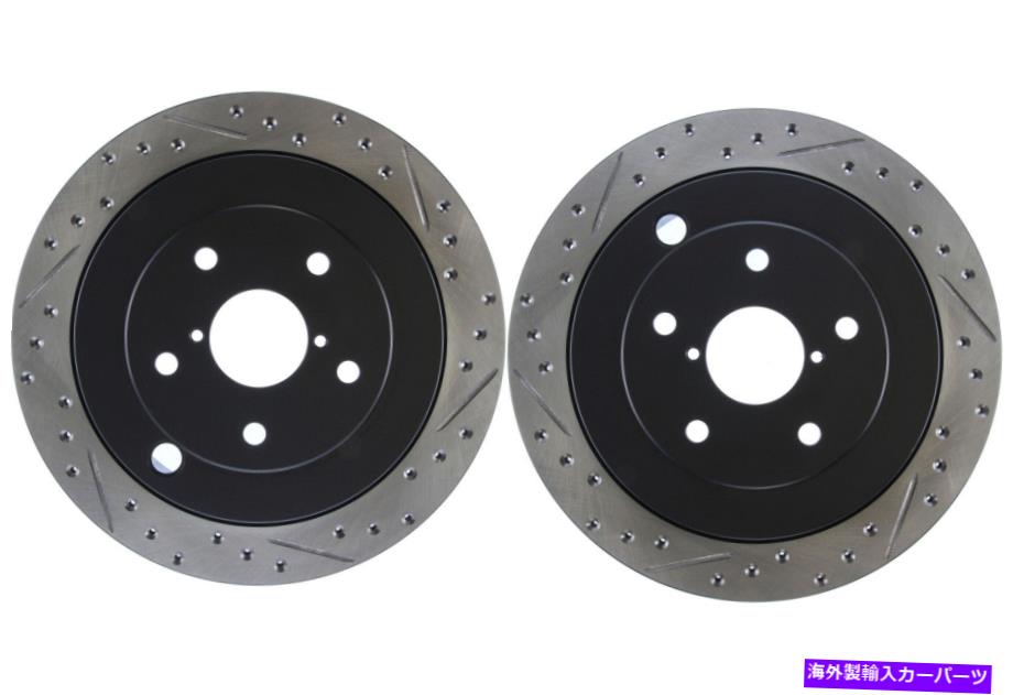 brake disc rotor 2006年から2007年のリアペアSTOPTECHディスクブレーキロータースバルB9トライベッカ（46527） Rear PAIR Stoptech Disc Brake Rotor for 2006-2007 Subaru B9 Tribeca (46527)【並行輸入品】