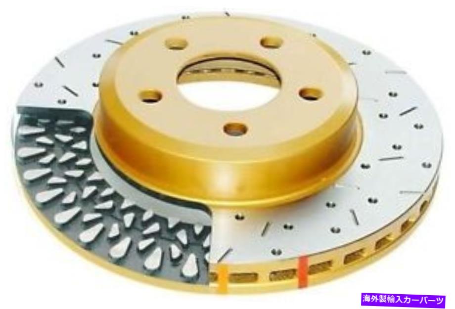brake disc rotor DBAゴールド4000XSフロントスロット＆ドリルドローターフォードファルコンBA XR6 XR8 BF FG DBA GOLD 4000XS Front Slotted & Drilled Rotors for Ford Falcon BA XR6 XR8 BF FG【並行輸入品】
