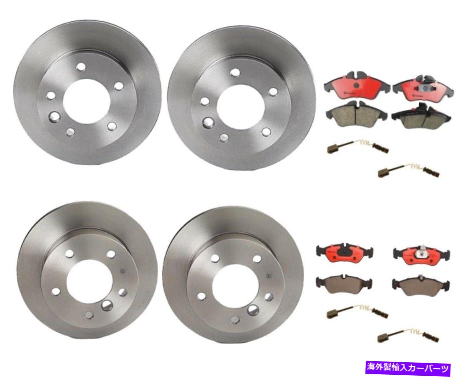brake disc rotor ブレンボフロント276mmリア272mmブレーキキットディスクロータースプリンター用セラミックパッド15 \