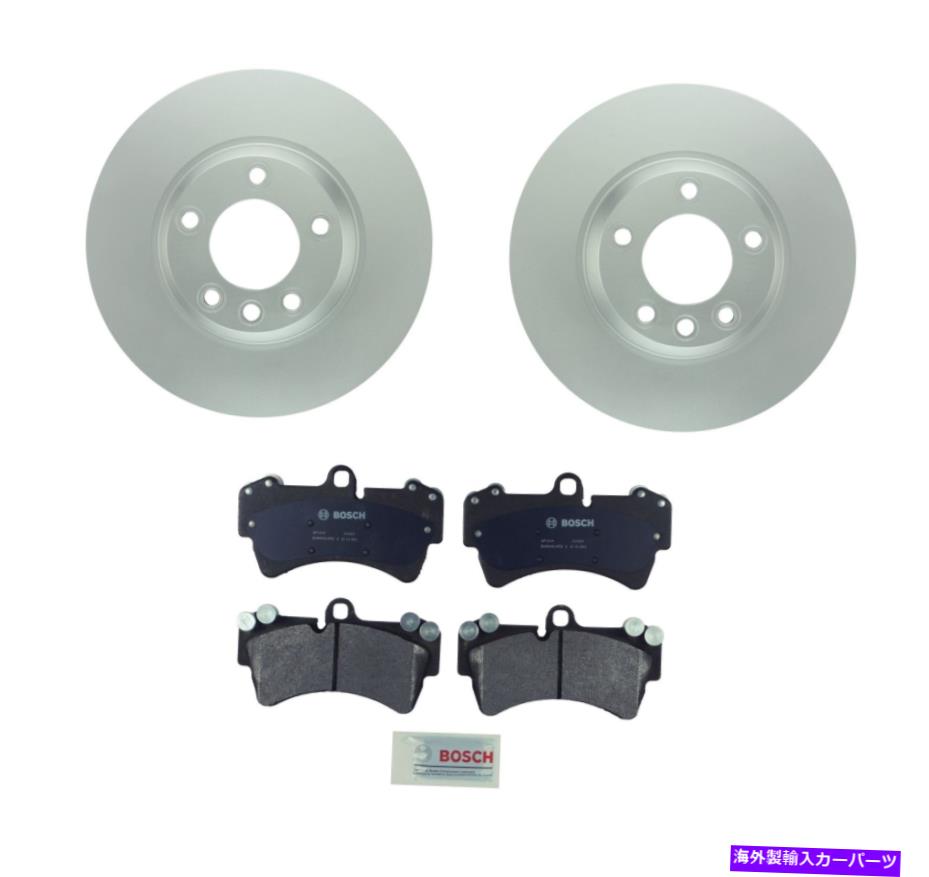 brake disc rotor Bosch 2フロントベントローター350mm＆Semi-Met Disc Brake Pads Kit for Audi VW Bosch 2 Front Vented Rotors 350mm & Semi-Met Disc Brake Pads Kit For Audi VW【並行輸入品】
