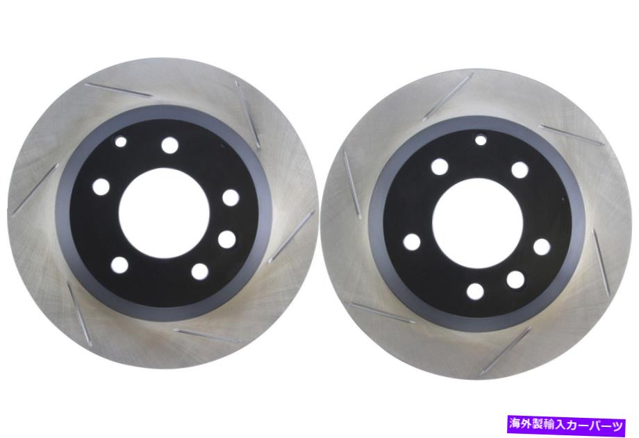 brake disc rotor 2003-2018ポルシェカイエン（46736）のリアペアストップテックディスクブレーキローター Rear PAIR Stoptech Disc Brake Rotor for 2003-2018 Porsche Cayenne (46736)【並行輸入品】