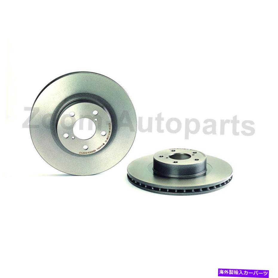 brake disc rotor ブレンボフロントリアブレーキローター完全セット4フィット1998-2007スバルインプレッサ Brembo Front Rear Brake Rotors Complete Set of 4 Fits 1998-2007 Subaru Impreza【並行輸入品】