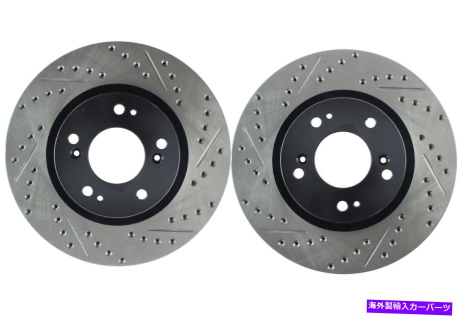brake disc rotor 2006-2012 Mitsubishi Eclipse（45701）のフロントペアSTOPTECHディスクブレーキローター Front PAIR Stoptech Disc Brake Rotor for 2006-2012 Mitsubishi Eclipse (45701)【並行輸入品】