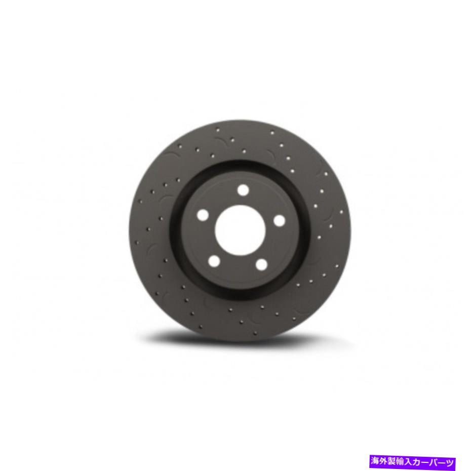 brake disc rotor Jeep Grand Cherokee 2012-2018 Brake Rotorセットの掘削とスロットをかけたHawk Talon Hawk Talon For Jeep Grand Cherokee 2012-2018 Brake Rotor Set Drilled and Slotted【並行輸入品】