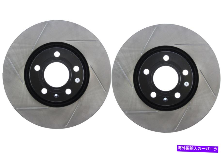 brake disc rotor 2002年から2006年のアウディA4 Quattro（42323）のフロントペアSTOPTECHディスクブレーキローター Front PAIR Stoptech Disc Brake Rotor for 2002-2006 Audi A4 Quattro (42323)【並行輸入品】