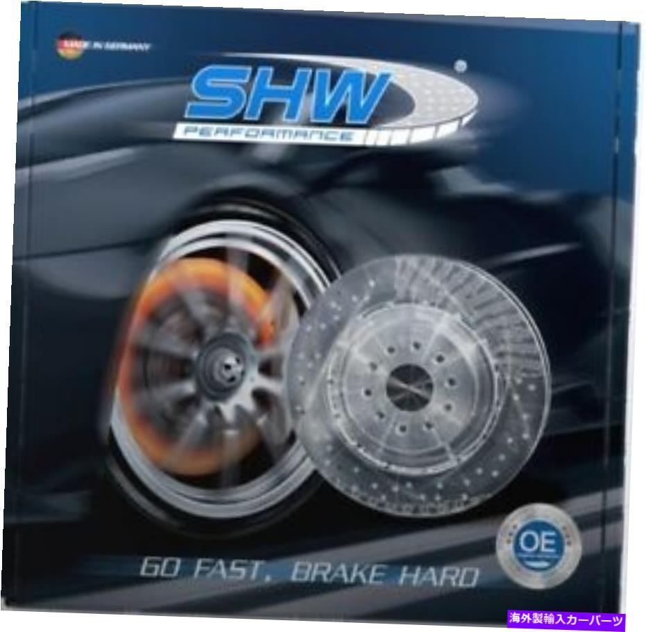 brake disc rotor 10-16パナメーラのSHWパフォーマンスフロントドライバーサイドディスクブレーキローター（PFL49725） SHW Performance Front Driver Side Disc Brake Rotor for 10-16 Panamera (PFL49725)【並行輸入品】