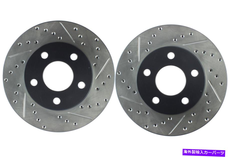 brake disc rotor 1993-1997ポンティアックファイアバードのフロントペアストップテックディスクブレーキローター（46828） Front PAIR Stoptech Disc Brake Rotor for 1993-1997 Pontiac Firebird (46828)【並行輸入品】