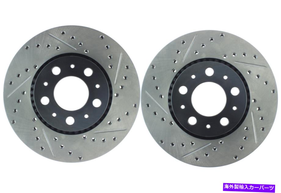 brake disc rotor 2001年から2009年のフロントペアSTOPTECHディスクブレーキローターボルボS60（47125） Front PAIR Stoptech Disc Brake Rotor for 2001-2009 Volvo S60 (47125)【並行輸入品】