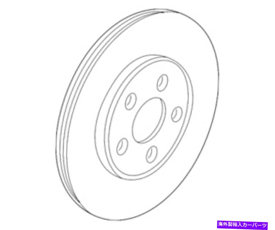 brake disc rotor 本物のジャガーディスクブレーキローターリアXR858224 Genuine Jaguar Disc Brake Rotor Rear XR858224【並行輸入品】