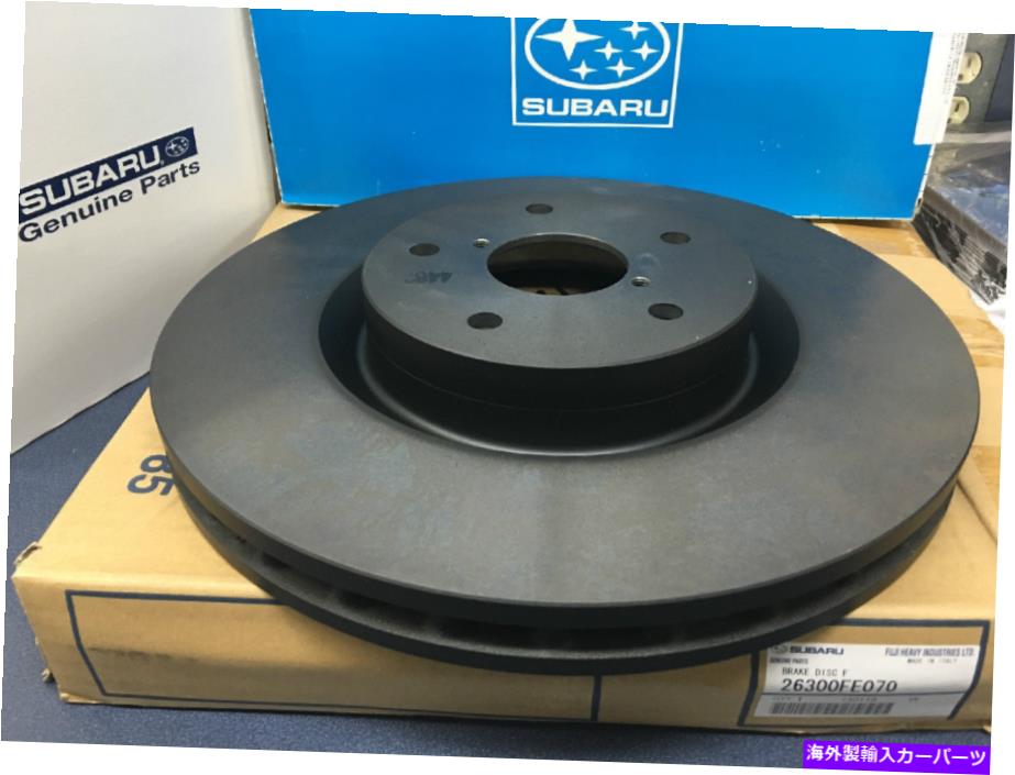 brake disc rotor 本物のOEMBREMBO SUBARUフロントブレーキローター2005-2015 WRX STI 26300FE070 Genuine OEM Brembo Subaru Front Brake Rotor 2005-2015 WRX STi 26300FE070【並行輸入品】 143,550円