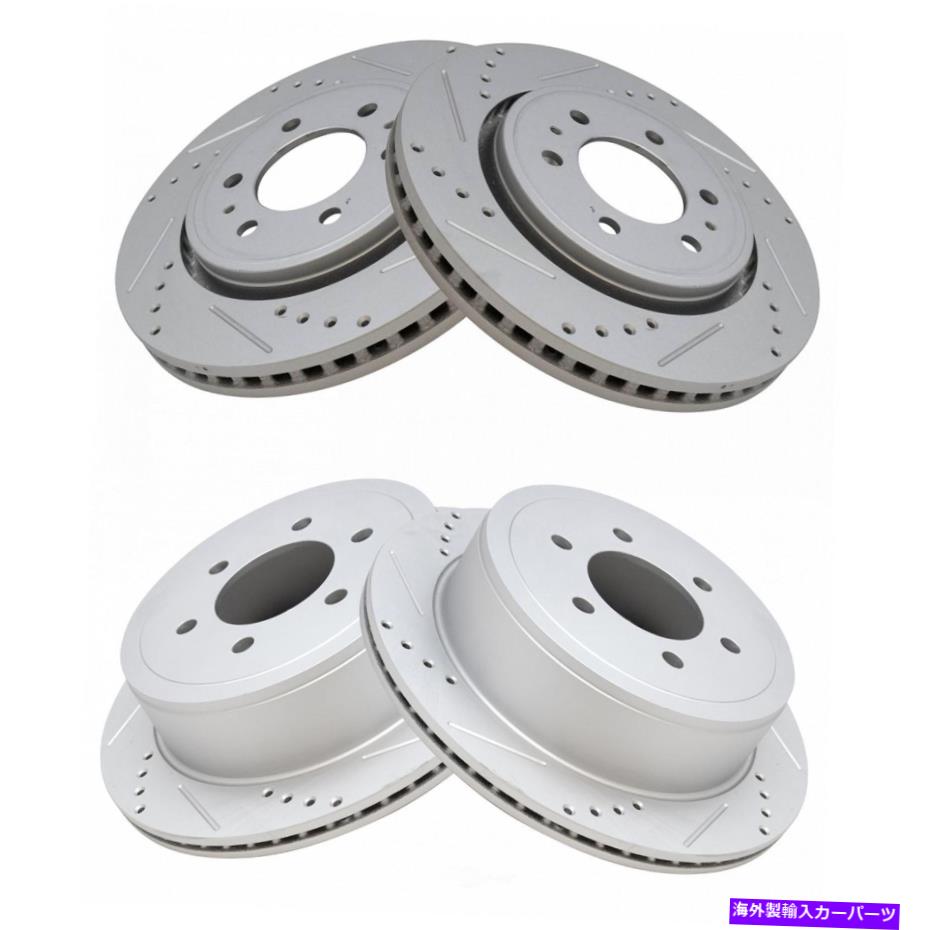 brake disc rotor ディスクブレーキローターセットTRQ bra15039フィット10-11フォードF-150 Disc Brake Rotor Set TRQ BRA15039 fits 10-11 Ford F-150【並行輸入品】