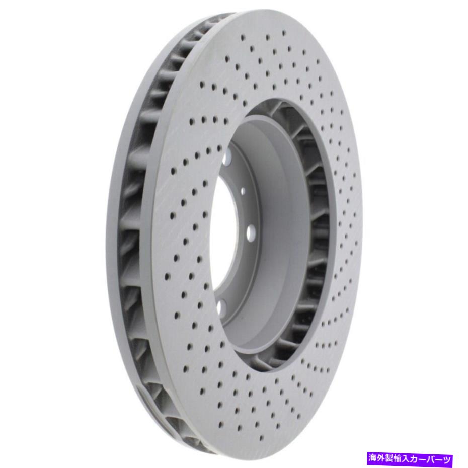 brake disc rotor ディスクブレーキロータープレミアムOEスタイルクロスドリルフロント左中心128.37038 Disc Brake Rotor-Premium OE Style Cross-Drilled Front Left Centric 128.37038【並行輸入品】