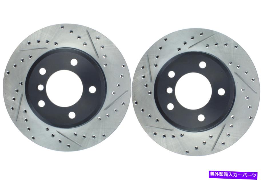 brake disc rotor 2001年から2006年のBMW 325ci（42695）のフロントペアSTOPTECHディスクブレーキローター Front PAIR Stoptech Disc Brake Rotor for 2001-2006 BMW 325Ci (42695)【並行輸入品】
