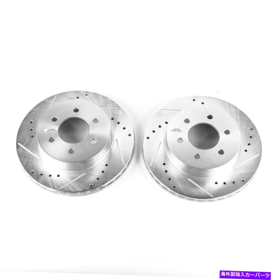 brake disc rotor ディスクブレーキローターセットフロントパワーストップAR8738XPR Disc Brake Rotor Set Front Power Stop AR8738XPR【並行輸入品】