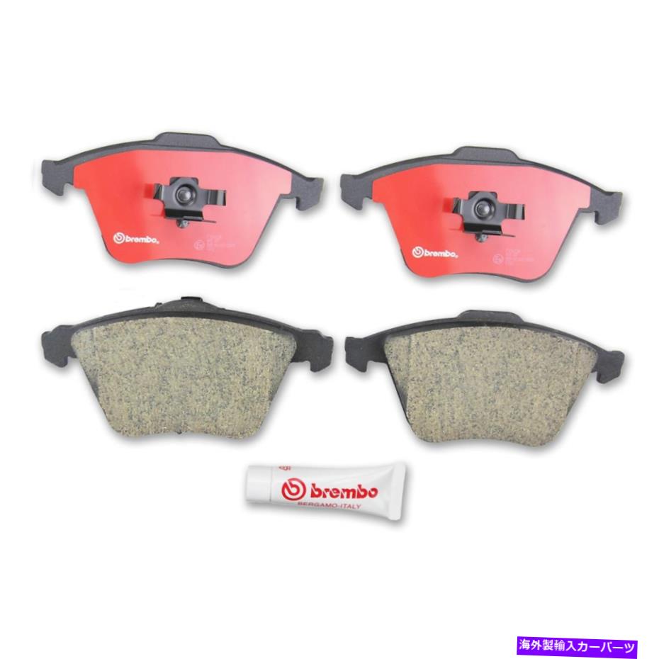 brake disc rotor フロントブレンボブレーキローターとセラミックブレーキパッドセット2005-2010 Volvo V50用にセット Front Brembo Brake Rotors & Ceramic Brake Pads Set Set For 2005-2010 Volvo V50【並行輸入品】
