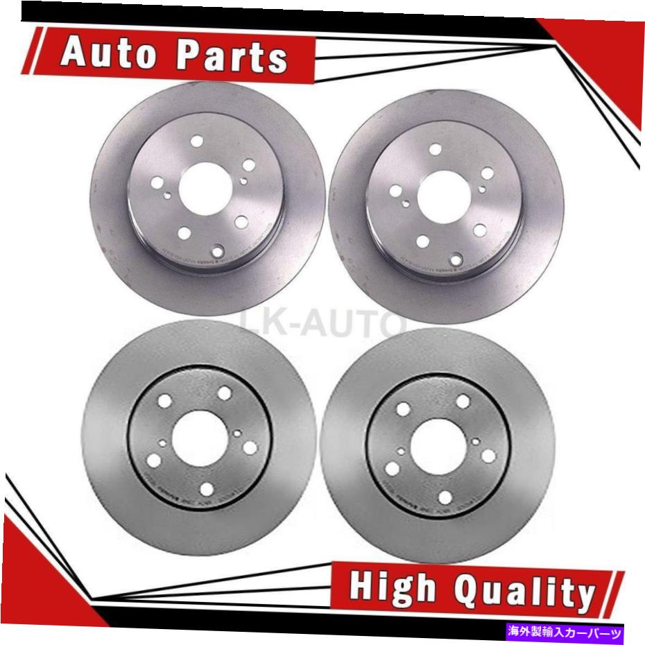 brake disc rotor トヨタRAV4用のディスクブレーキローターのブレンボフロントリア4 Brembo Front Rear 4 Of Disc Brake Rotors For Toyota RAV4【並行輸入品】