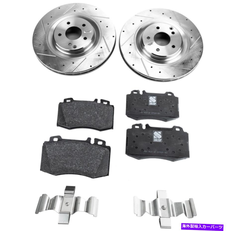 brake disc rotor Kit-090821-278 Sure Stop Brake Disc and Padキット2輪セットメルセデス用 KIT-090821-278 Sure Stop Brake Disc and Pad Kits 2-Wheel Set Front for Mercedes【並行輸入品】
