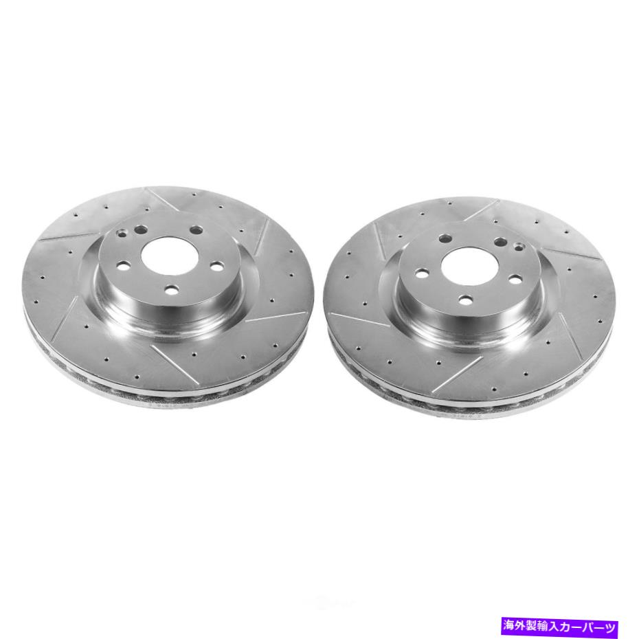 brake disc rotor ディスクブレーキローターセットフロントパワーSTOP EBR1265XPR Disc Brake Rotor Set Front Power Stop EBR1265XPR【並行輸入品】