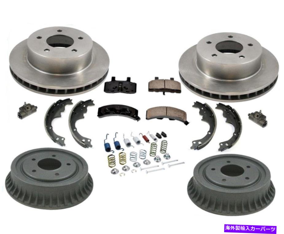brake disc rotor ローターブレーキパッドシボレーアストロオールホイールドライブ90-02 AWDのみのドラムシューズ Rotors Brake Pads Drums Shoes for Chevrolet Astro All Wheel Drive 90-02 AWD Only【並行輸入品】