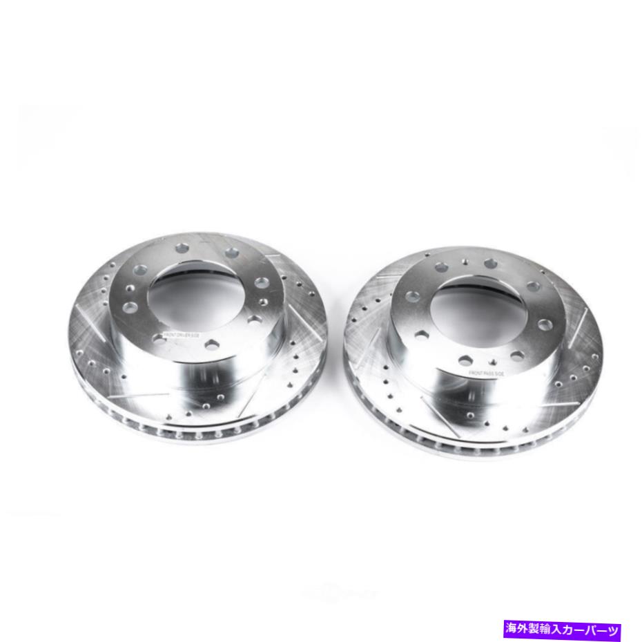 brake disc rotor ディスクブレーキローターセットフロントパワーストップAR8655XPR Disc Brake Rotor Set Front Power Stop AR8655XPR【並行輸入品】