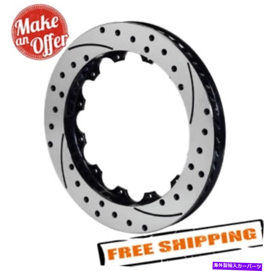 brake disc rotor ウィルウッド160-7798-BK SRPドリルパフォーマンスローター Wilwood 160-7798-BK SRP Drilled Performance Rotor【並行輸入品】