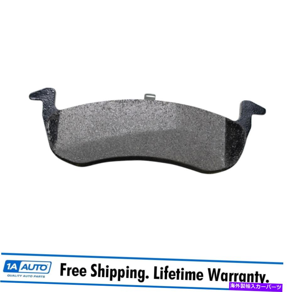 brake disc rotor TRQブレーキパッド＆コーティングローターキットセミメタリックフロント＆リア付き化学物質 TRQ Brake Pad & Coated Rotor Kit Semi Metallic Front & Rear w/Chemicals【並行輸入品】