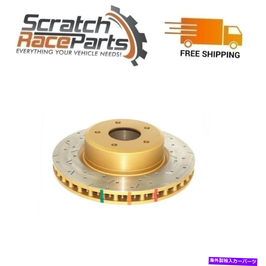 brake disc rotor DBAフィット2005ポンティアックGTOフロントスロット＆ドリル4000シリーズローター-42020XS DBA Fits 2005 Pontiac GTO Front Slotted & Drilled 4000 Series Rotor - 42020XS【並行輸入品】 143,550円