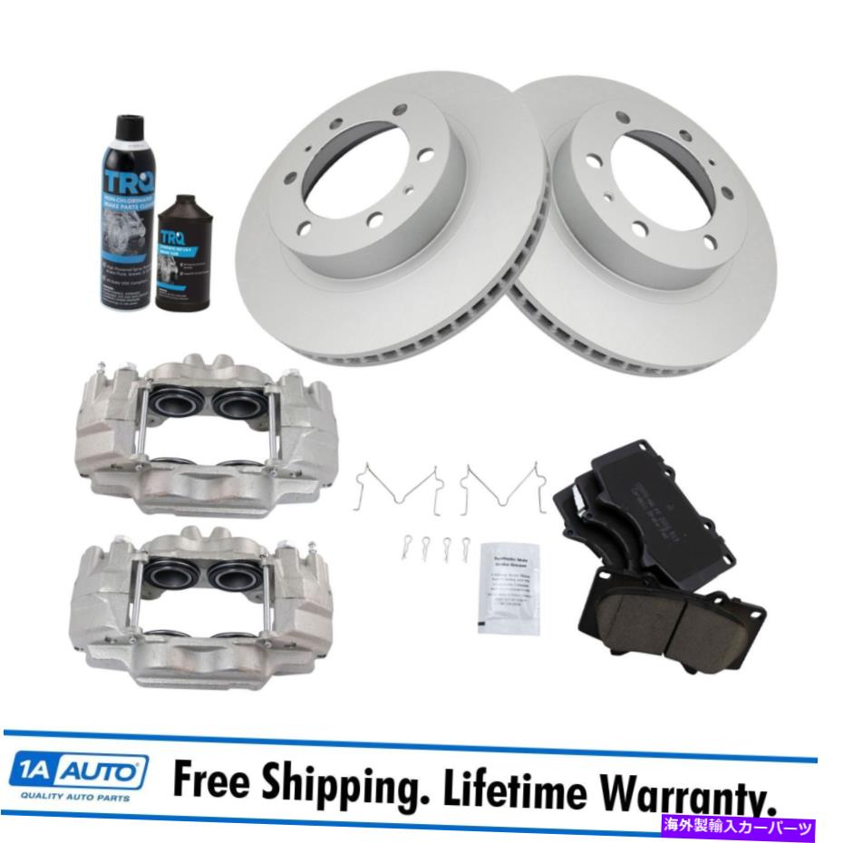 brake disc rotor トヨタ用の化学物質付きフロントポーシセラミックブレーキパッドコーティングローターとキャリパーキット Front Posi Ceramic Brake Pad Coated Rotor & Caliper Kit w/Chemicals for Toyota【並行輸入品】