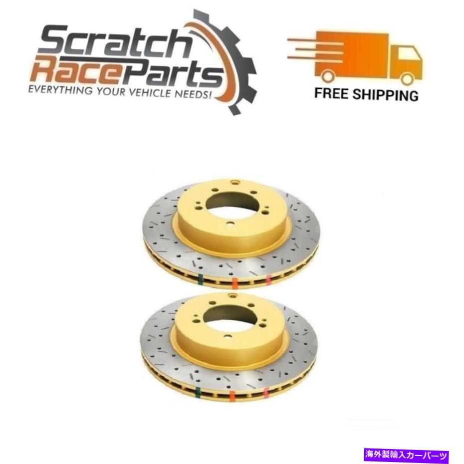 brake disc rotor DBAリアドリル＆スロット4000シリーズT3スロットローター（ペア）インプレッサ /レガシー DBA Rear Drilled & Slotted 4000 Series T3 Slot Rotor (Pair) For Impreza / Legacy【並行輸入品】 79,860円