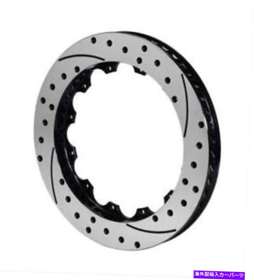 brake disc rotor ウィルウッドSRPドリルパフォーマンスブレーキローター160-7799-BK Wilwood SRP Drilled Performance Brake Rotor 160-7799-BK【並行輸入品】