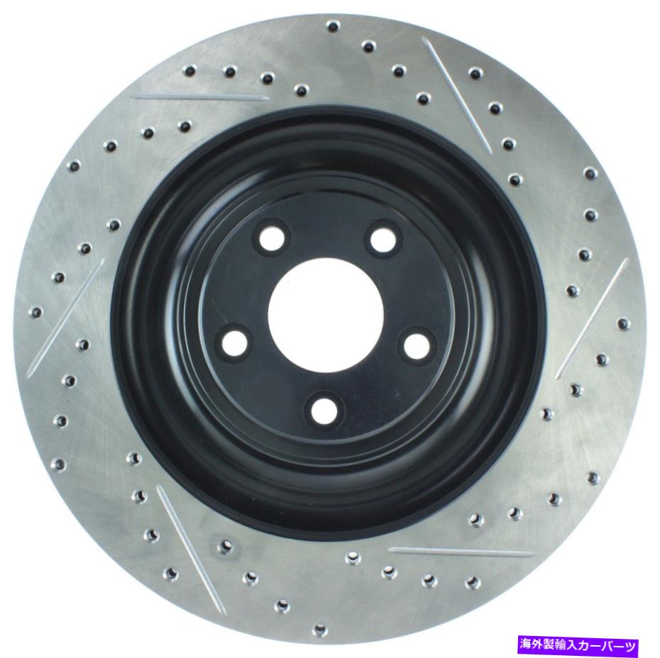 brake disc rotor STOPTECH 127.20031L SELECT SPORT SPORT Cross-drilled and Slotted Disc Brake Rotor StopTech 127.20031L Select Sport Cross-Drilled And Slotted Disc Brake Rotor【並行輸入品】