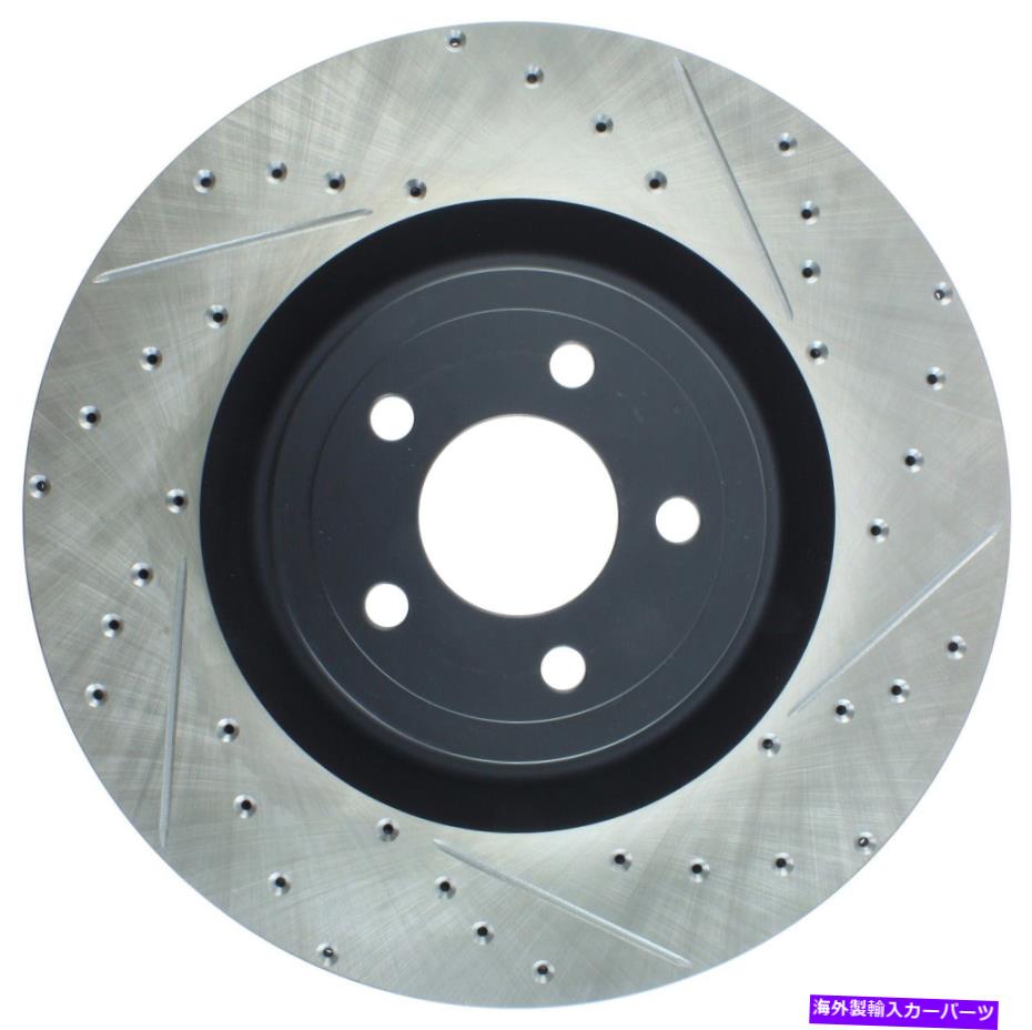 brake disc rotor STOPTECH 127.61116L SELECT SPORT SPORT Cross-drilled and Slotted Disc Brake Rotor StopTech 127.61116L Select Sport Cross-Drilled And Slotted Disc Brake Rotor【並行輸入品】