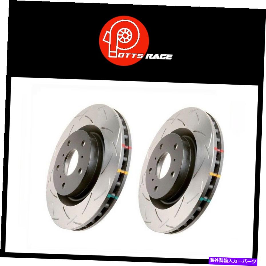 brake disc rotor DBA T3スロットローター（ペア）フィットフォース /アウトバックフロントスロット4000シリーズ DBA T3 Slot Rotor (Pair) Fits Forester / Outback Front Slotted 4000 Series【並行輸入品】