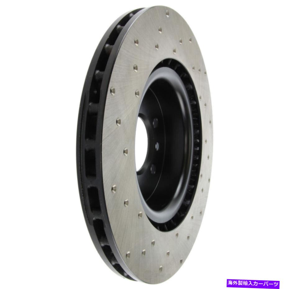 brake disc rotor ディスクブレーキロータースポーツクロスドリルドフロント左STOPTECH 128.22011L Disc Brake Rotor-Sport Cross-Drilled Front Left Stoptech 128.22011L【並行輸入品】