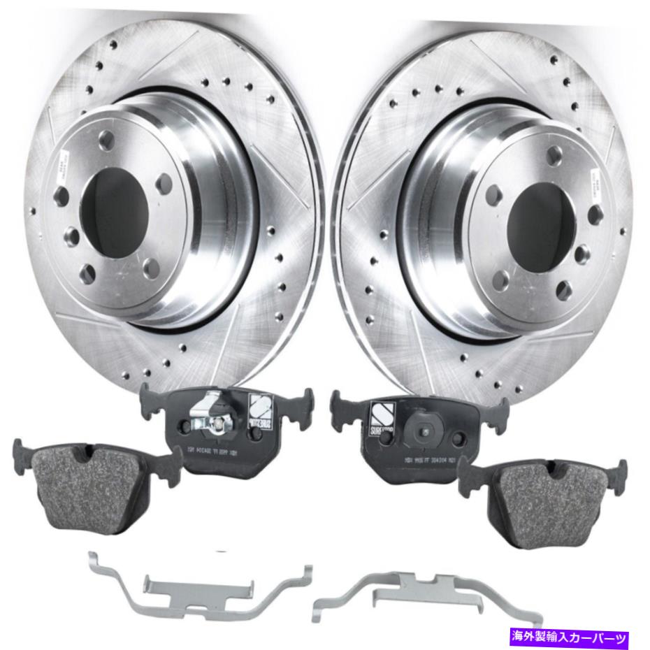brake disc rotor 2ホイールセットブレーキディスクとパッドキットE53 X5シリーズBMW 2002-2006 2-Wheel Set Brake Disc and Pad Kits New for E53 X5 Series BMW 2002-2006【並行輸入品】
