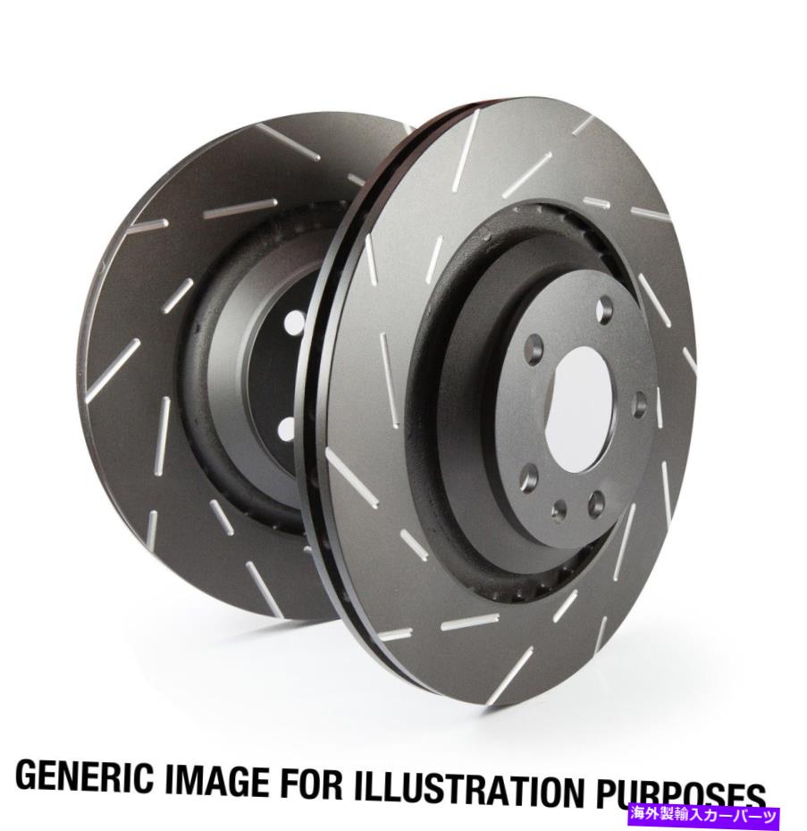 brake disc rotor EBCブレーキUSR7372 EBC USRシリーズスポーツスロットローター EBC Brakes USR7372 EBC USR Series Sport Slotted Rotor【並行輸入品】