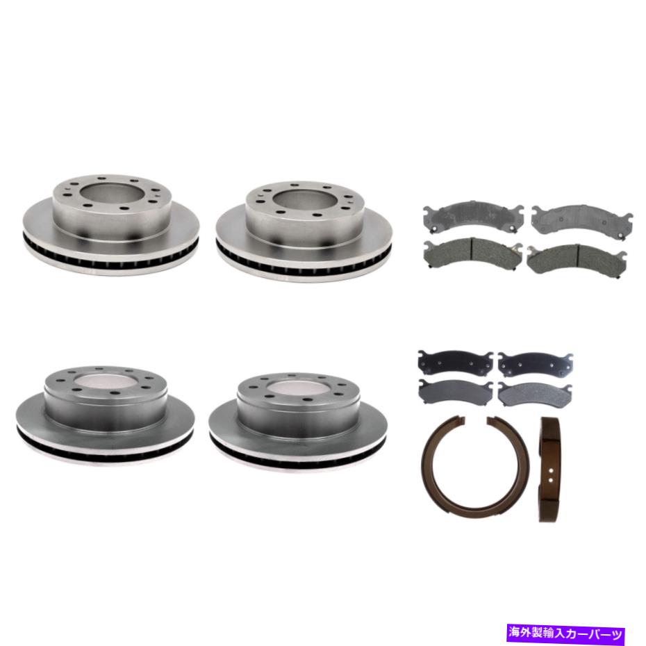 brake disc rotor Acdelco Silver Front325mm Rear330mmブレーキキットディスクローターパッドシエラ用の靴 ACDelco Silver Front325mm Rear330mm Brake Kit Discs Rotors Pads Shoes for Sierra【並行輸入品】