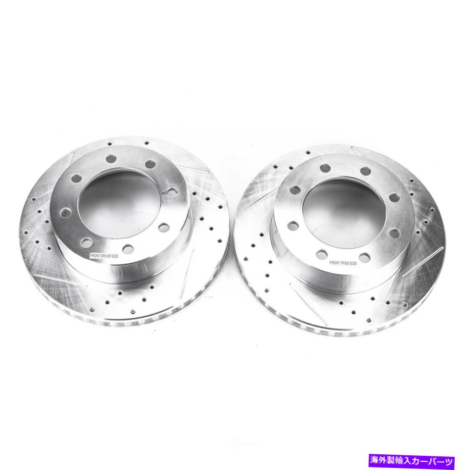 brake disc rotor ディスクブレーキローターセットフロントパワーストップAR85107XPR Disc Brake Rotor Set Front Power Stop AR85107XPR【並行輸入品】